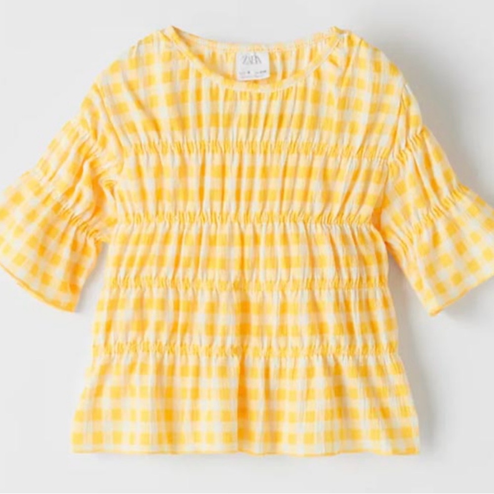 Zara Yellow Top